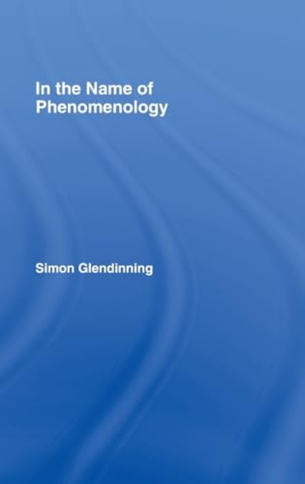 In the Name of Phenomenology