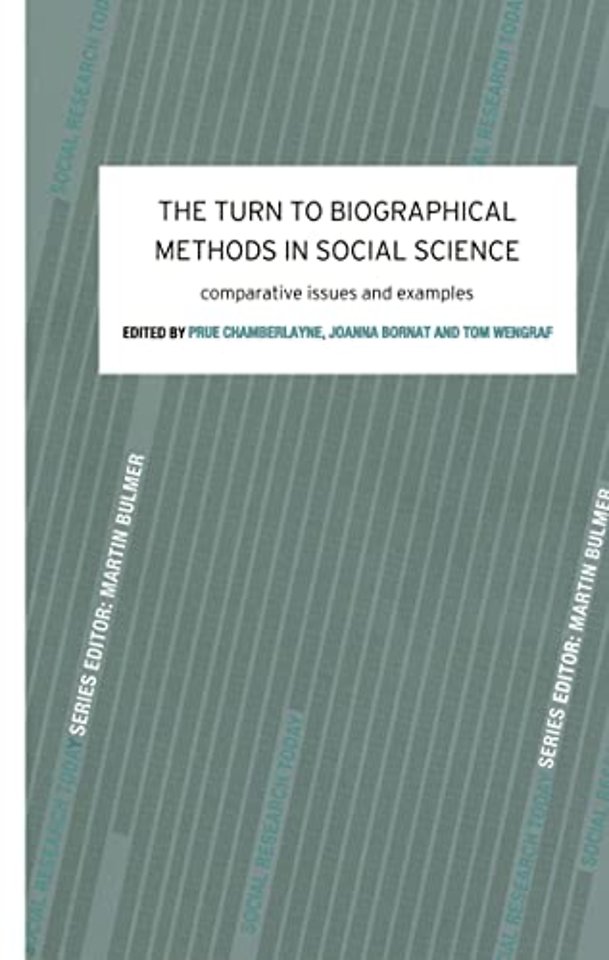 Turn to Biographical Methods in Social Science