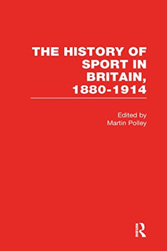 History of Sport in Britain, 1880-1914