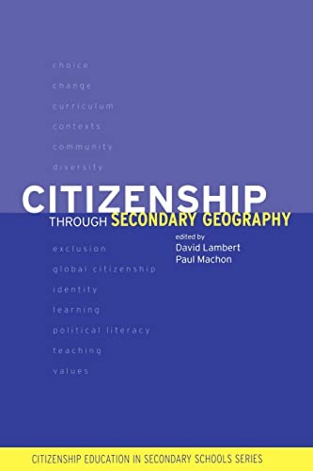 Citizenship Through Secondary Geography