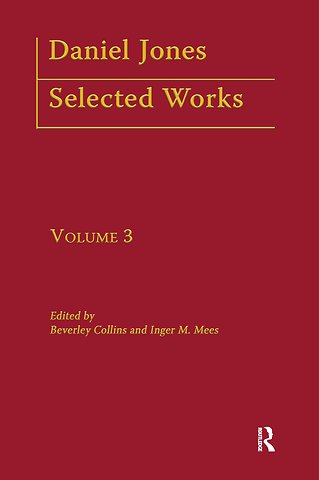 Daniel Jones, Selected Works: Volume III