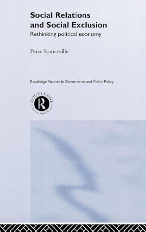 Social Relations and Social Exclusion