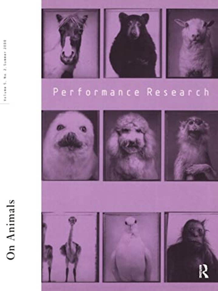 Performance Research V5 Issu 2
