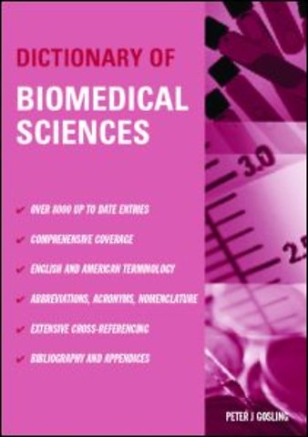 Dictionary of Biomedical Science
