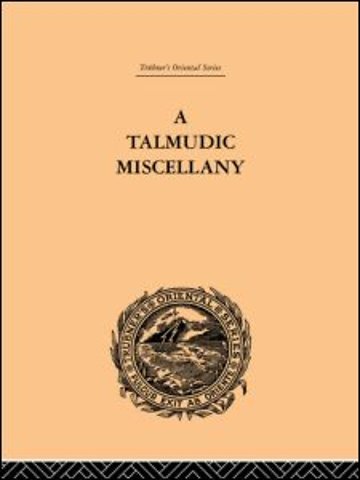 Talmudic Miscellany