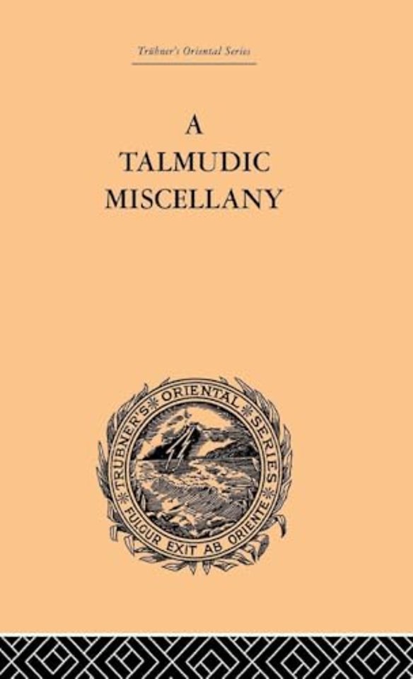 Talmudic Miscellany