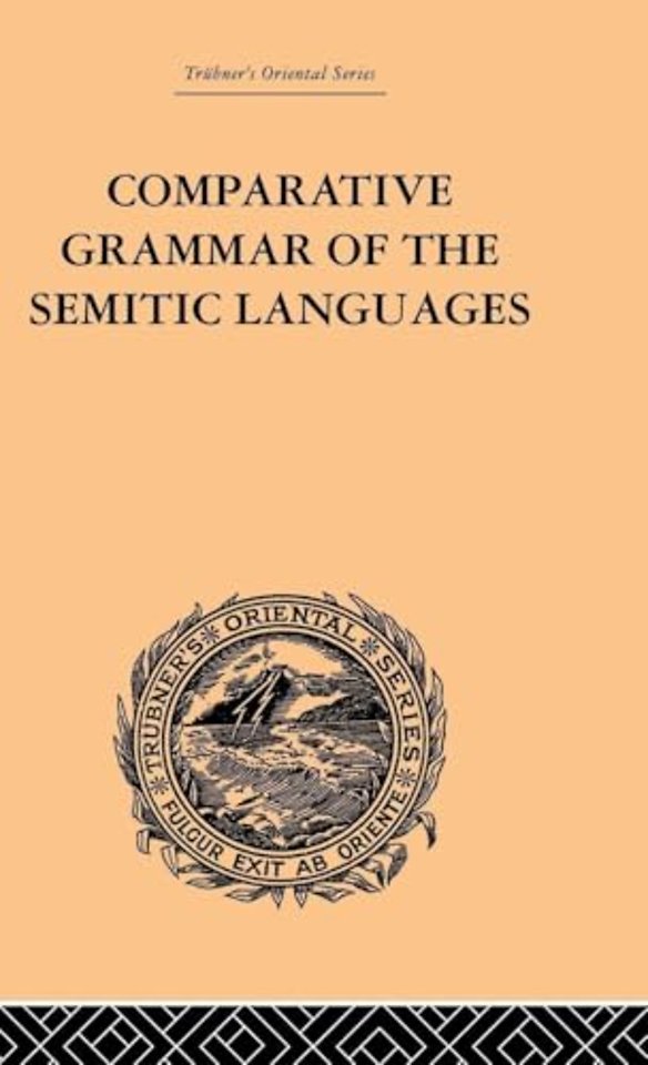 Comparative Grammar of the Semitic Languages
