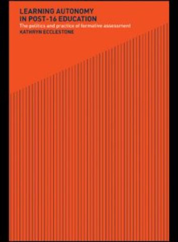 Learning Autonomy in Post-16 Education