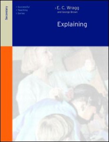 Explaining in the Secondary School