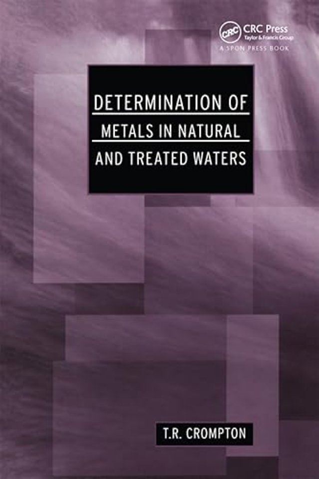 Determination of Metals in Natural and Treated Water
