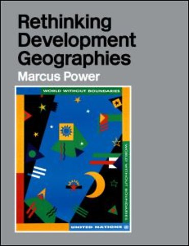 Rethinking Development Geographies