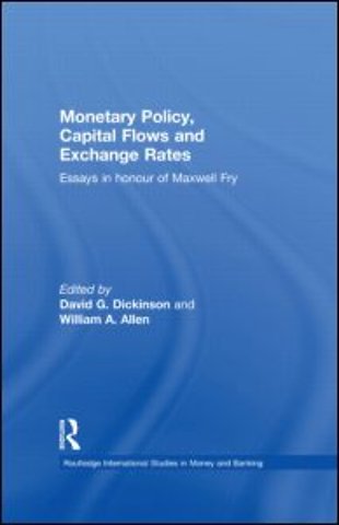 Monetary Policy, Capital Flows and Exchange Rates