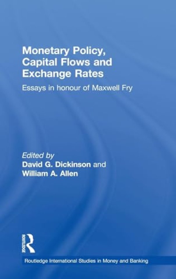 Monetary Policy, Capital Flows and Exchange Rates