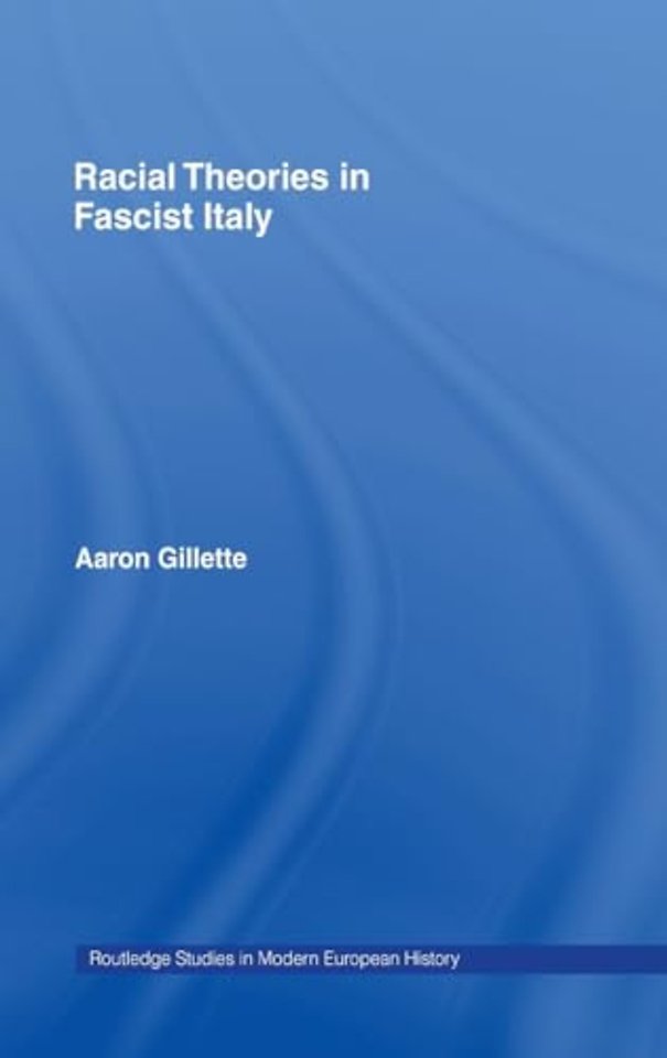 Racial Theories in Fascist Italy