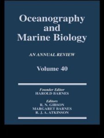 Oceanography and Marine Biology, An Annual Review, Volume 40