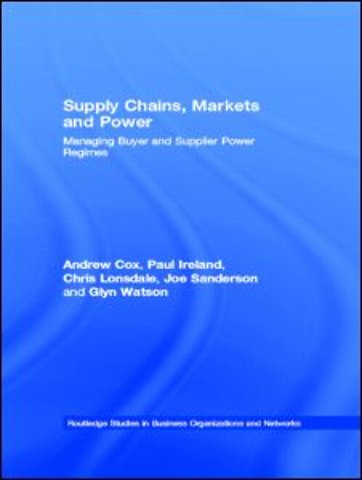 Supply Chains, Markets and Power
