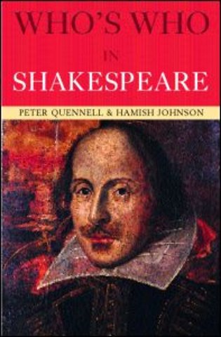 Who's Who in Shakespeare