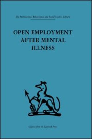 Open Employment after Mental Illness