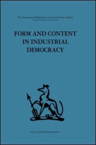 Form and Content in Industrial Democracy
