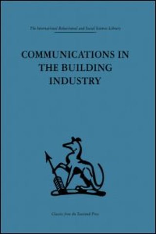 Communications in the Building Industry