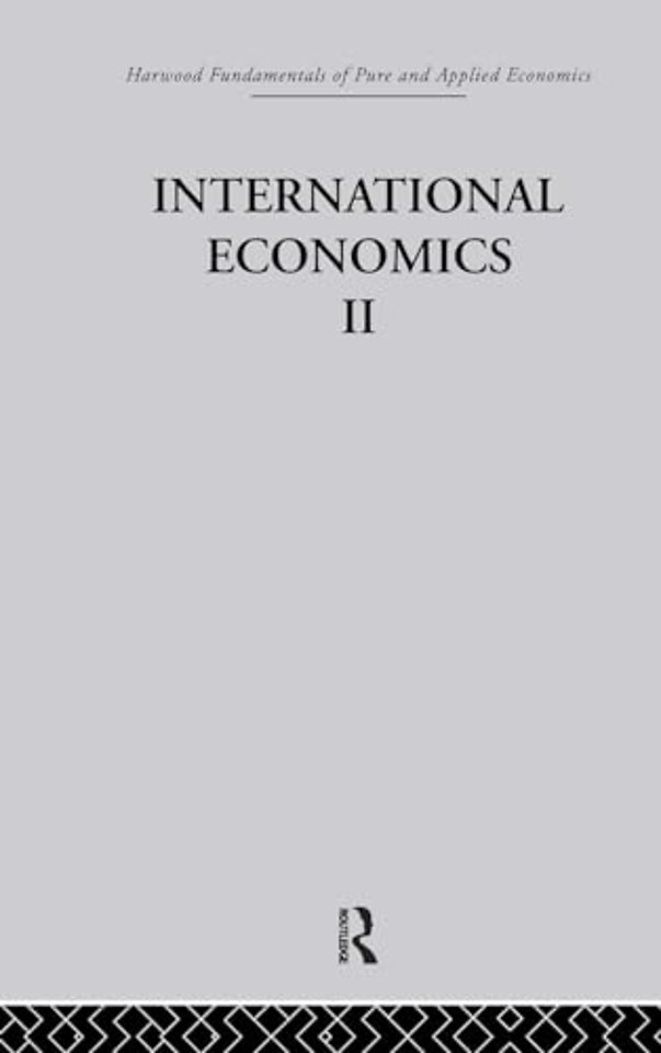 B: International Economics II