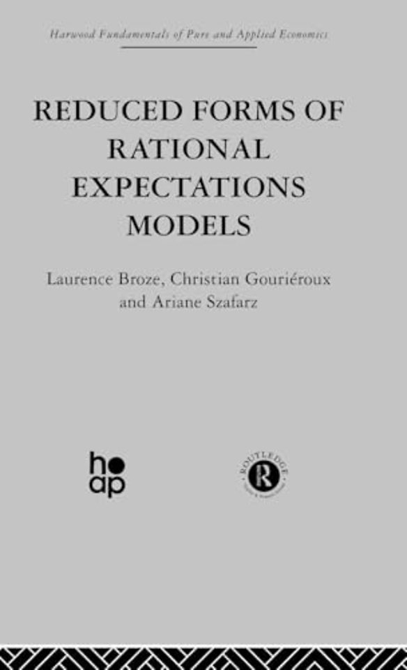 Reduced Forms of Rational Expectations Models