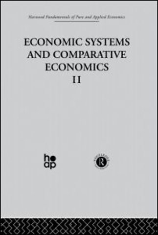 P: Economic Systems and Comparative Economics II