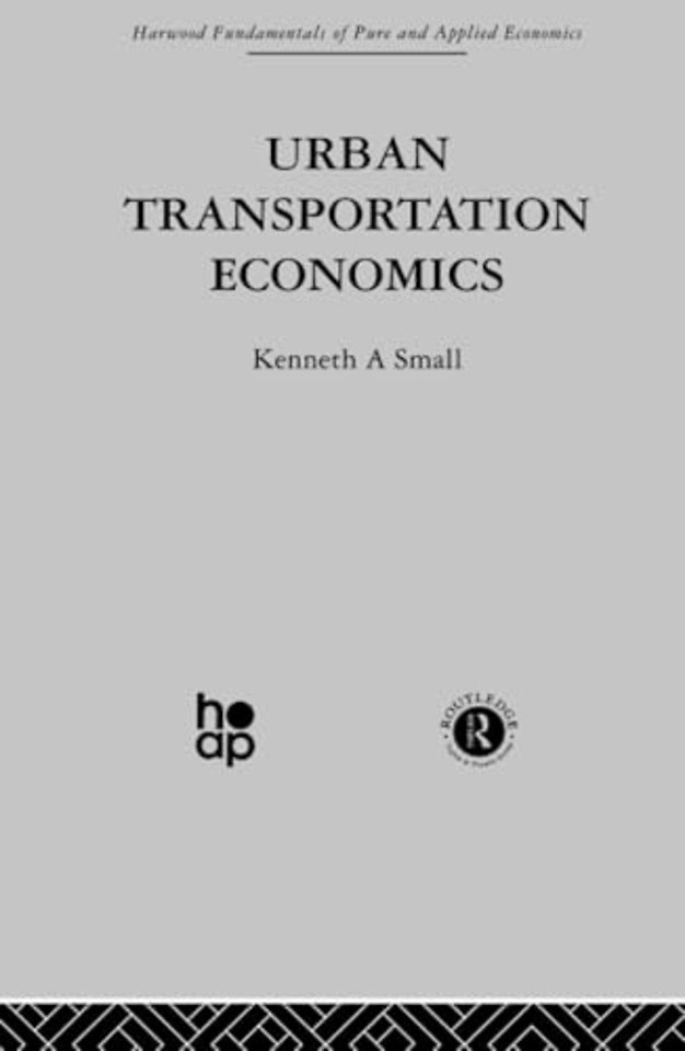 Urban Transportation Economics