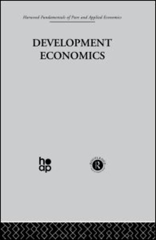 S: Development Economics
