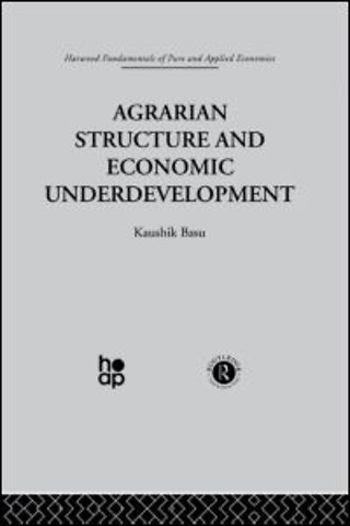 Agrarian Structure and Economic Underdevelopment
