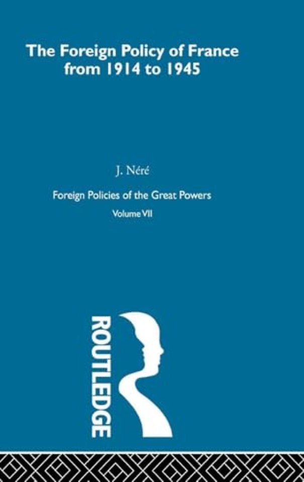 Foreign Pol France 1914-45 V7