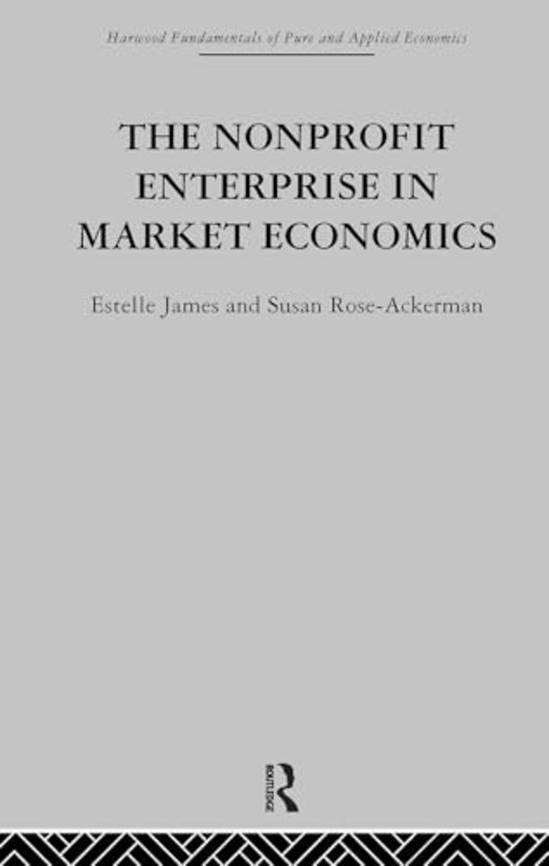 Non-profit Enterprise in Market Economics