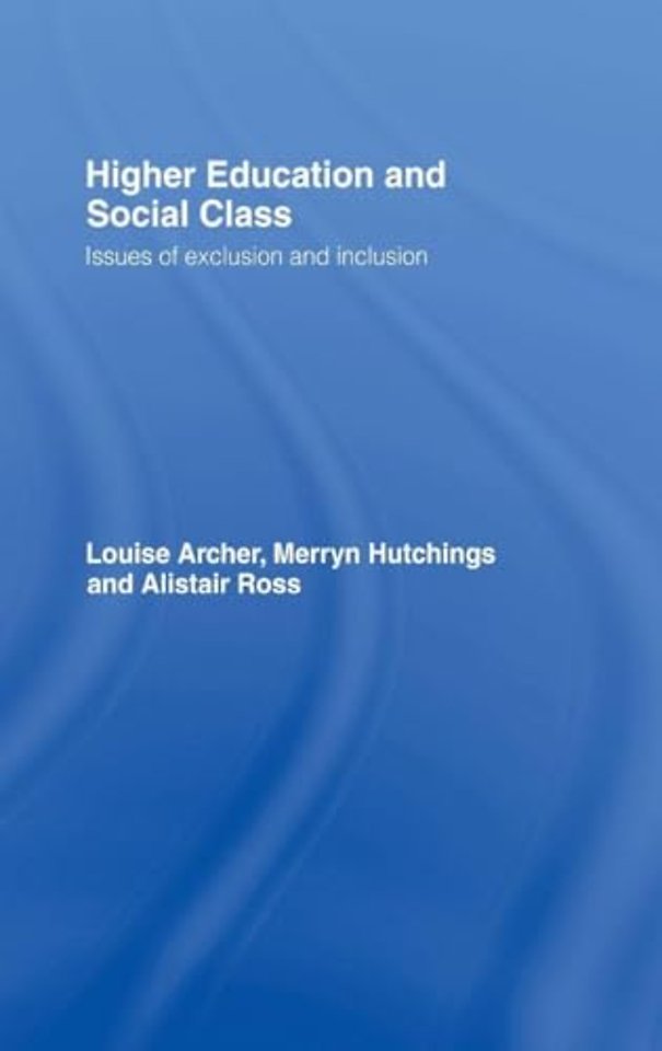 Higher Education and Social Class