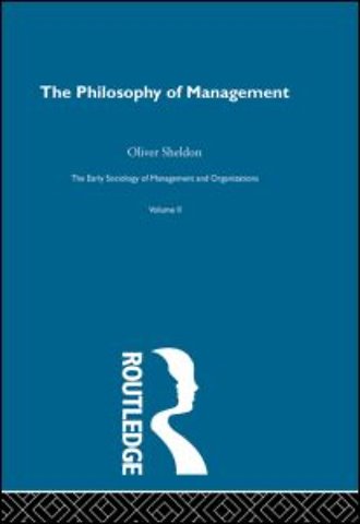 Philosophy of Management