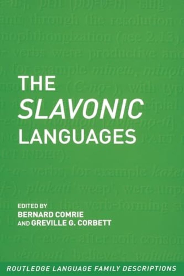 Slavonic Languages