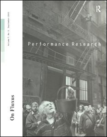 Performance Research V7 Issu 3