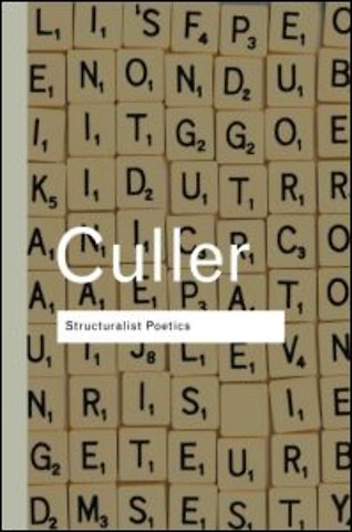 Structuralist Poetics