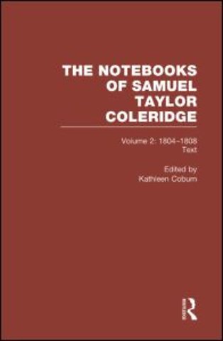Coleridge Notebooks V2 Text
