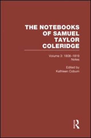 Coleridge Notebooks V3 Notes