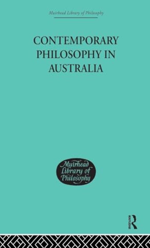 Contemporary Philosophy in Australia