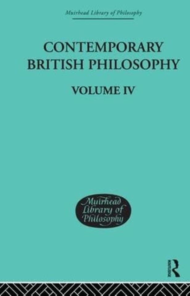 Contemporary British Philosophy