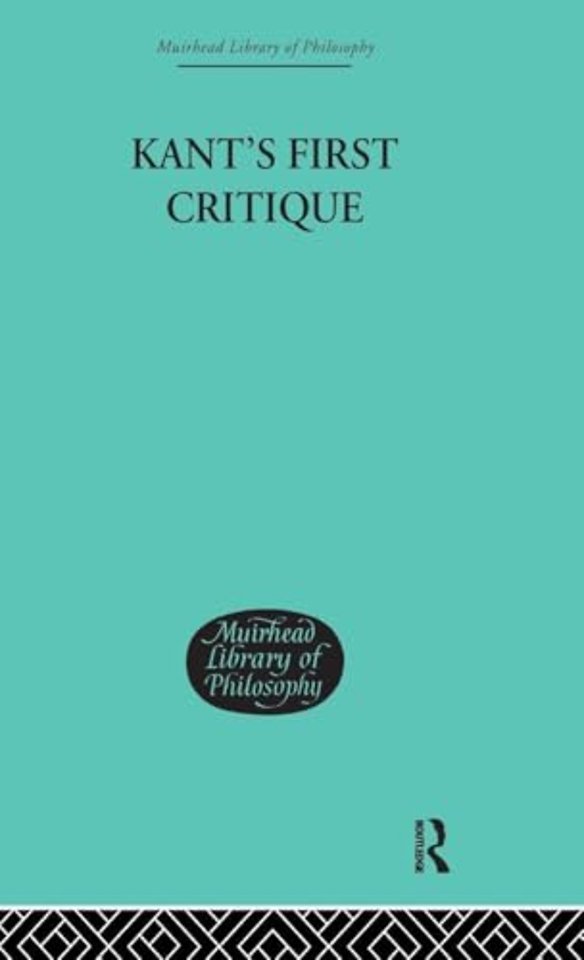 Kant's First Critique