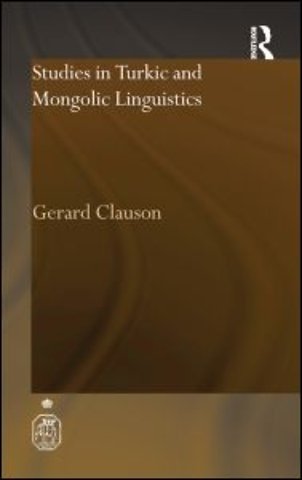 Studies in Turkic and Mongolic Linguistics