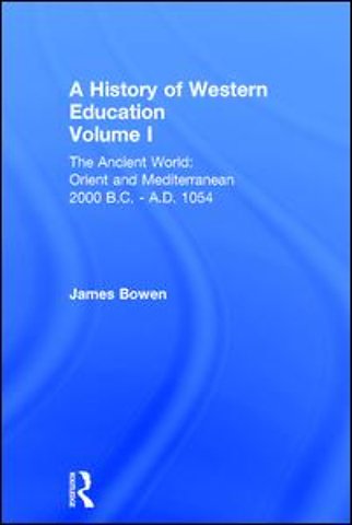 Hist West Educ:Ancient World V 1