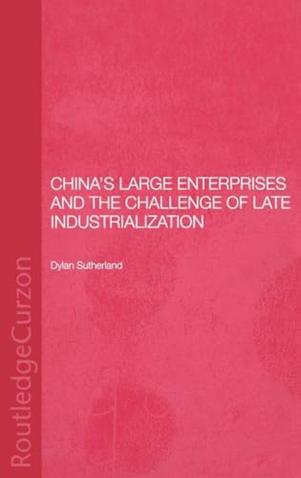 China's Large Enterprises and the Challenge of Late Industrialisation