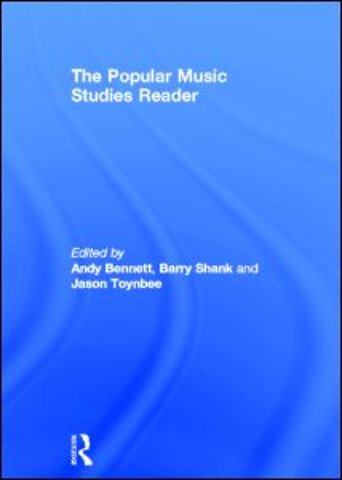 Popular Music Studies Reader