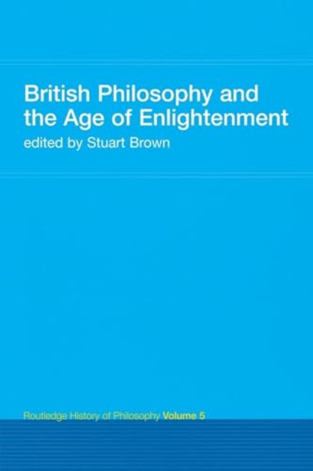 British Philosophy and the Age of Enlightenment