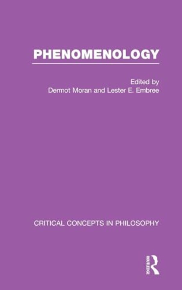 Phenomenology:Crit Con In Phil