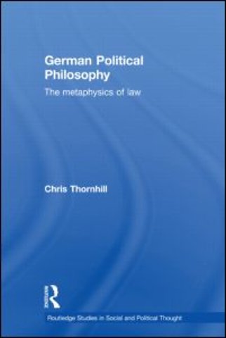 German Political Philosophy