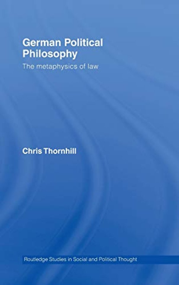 German Political Philosophy